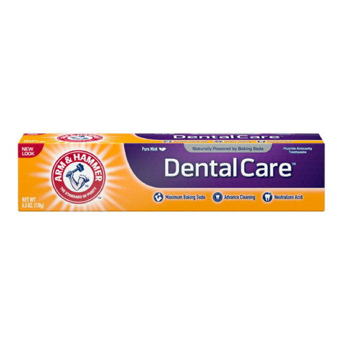 Arm & Hammer Dental Care Fluoride Anticavity Toothpaste, Fresh Mint 6.30 oz